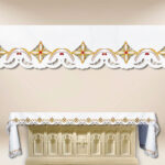 Mantel bordado litúrgico