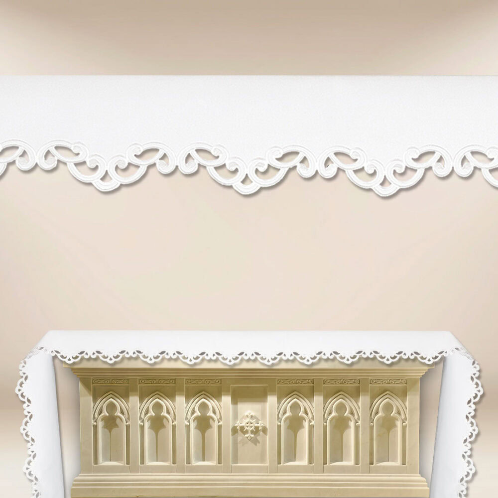 Mantel de altar bordado