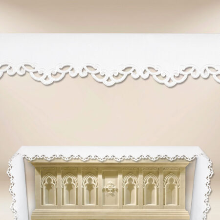 Mantel de altar bordado