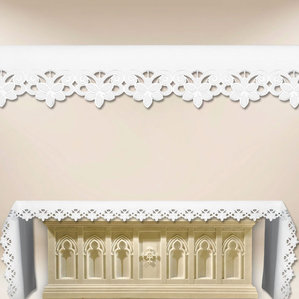 Mantel de altar bordado