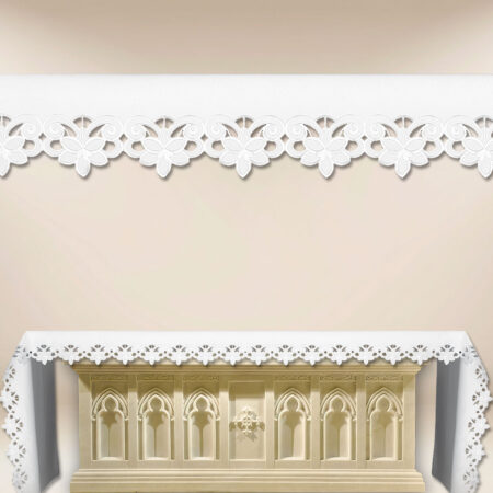 Mantel de altar bordado