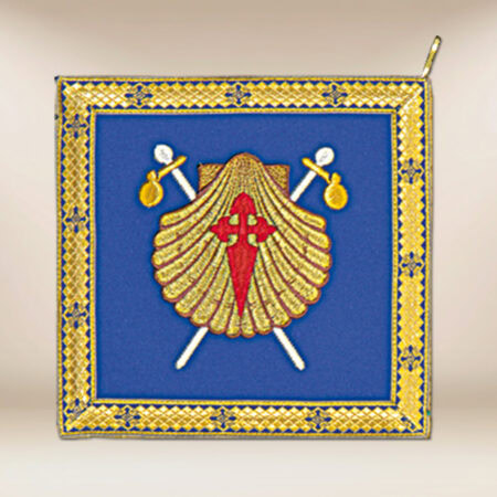 Bolsa bordada Conchas de San Jacobo