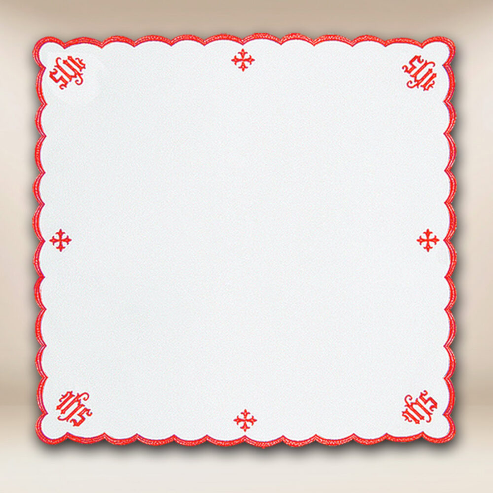 Cubierta bordada litúrgica 95x95