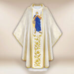 Casulla bordada San Bartolomé