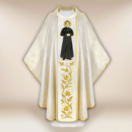 Casulla bordada San Juan Bosco