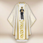 Casulla bordada San Domingo Savio