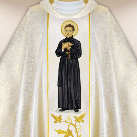 Casulla bordada San Stanisław Kostka