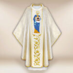 Casulla bordada Santa Verónica