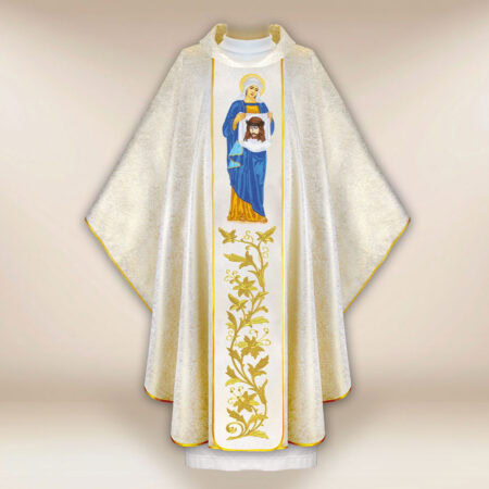 Casulla bordada Santa Verónica