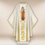 Casulla bordada San Teresa