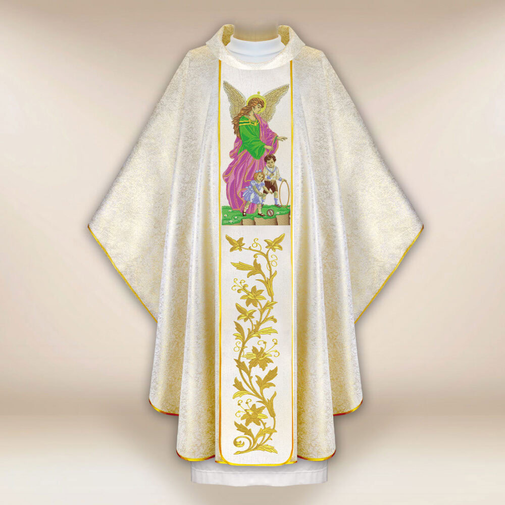 Casulla bordada Ángel de la Guarda