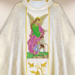 Casulla bordada Ángel de la Guarda