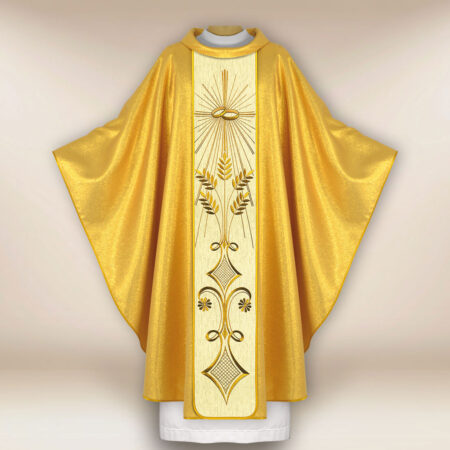 Casulla nupcial bordada