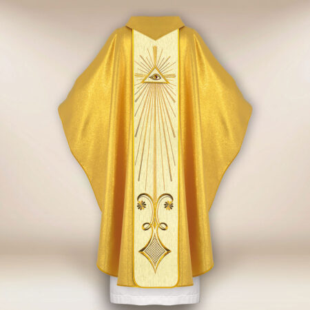 Casulla nupcial bordada