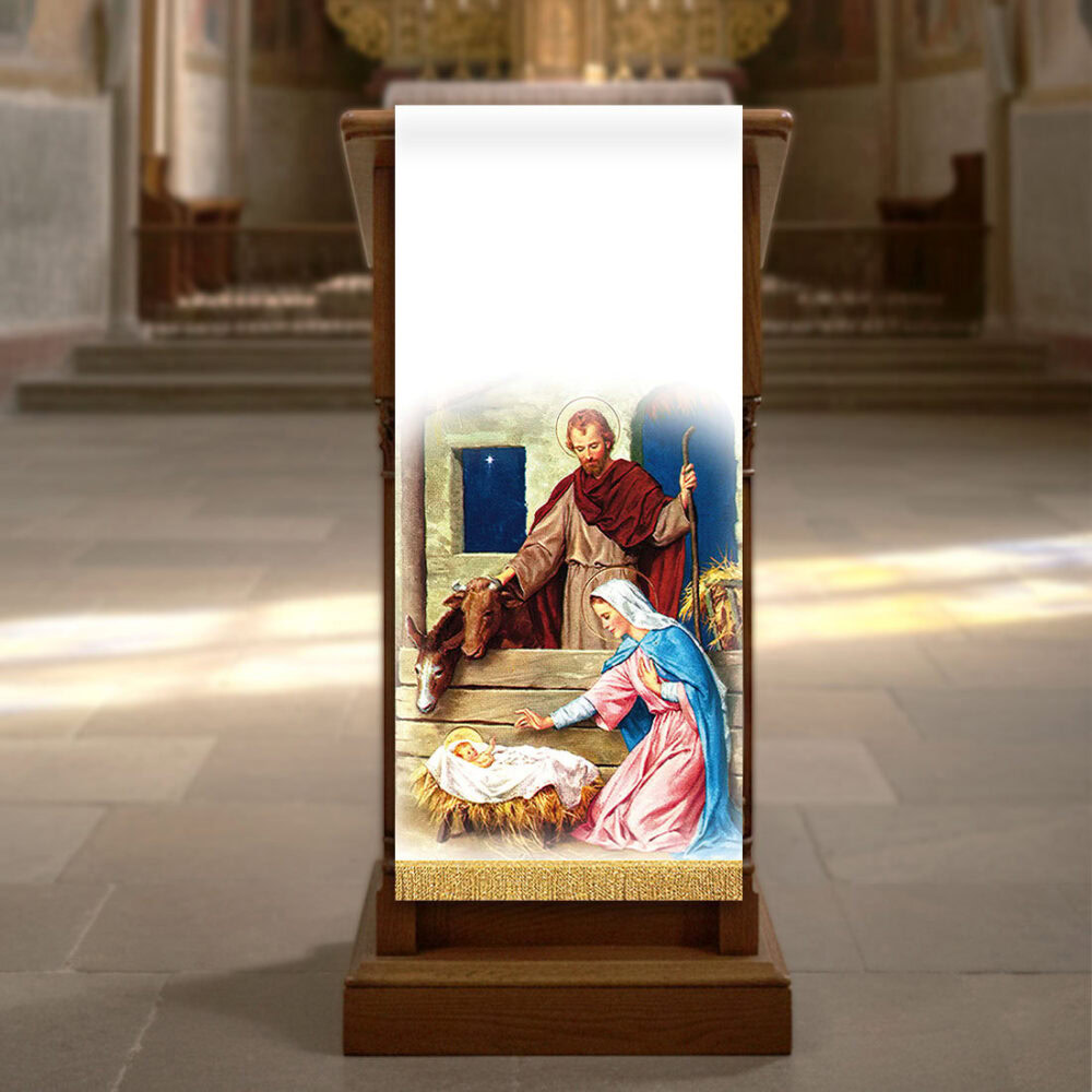 Cubierta de ambón para Navidad