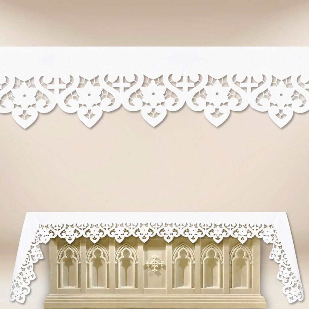 Mantel bordado 335x115cm