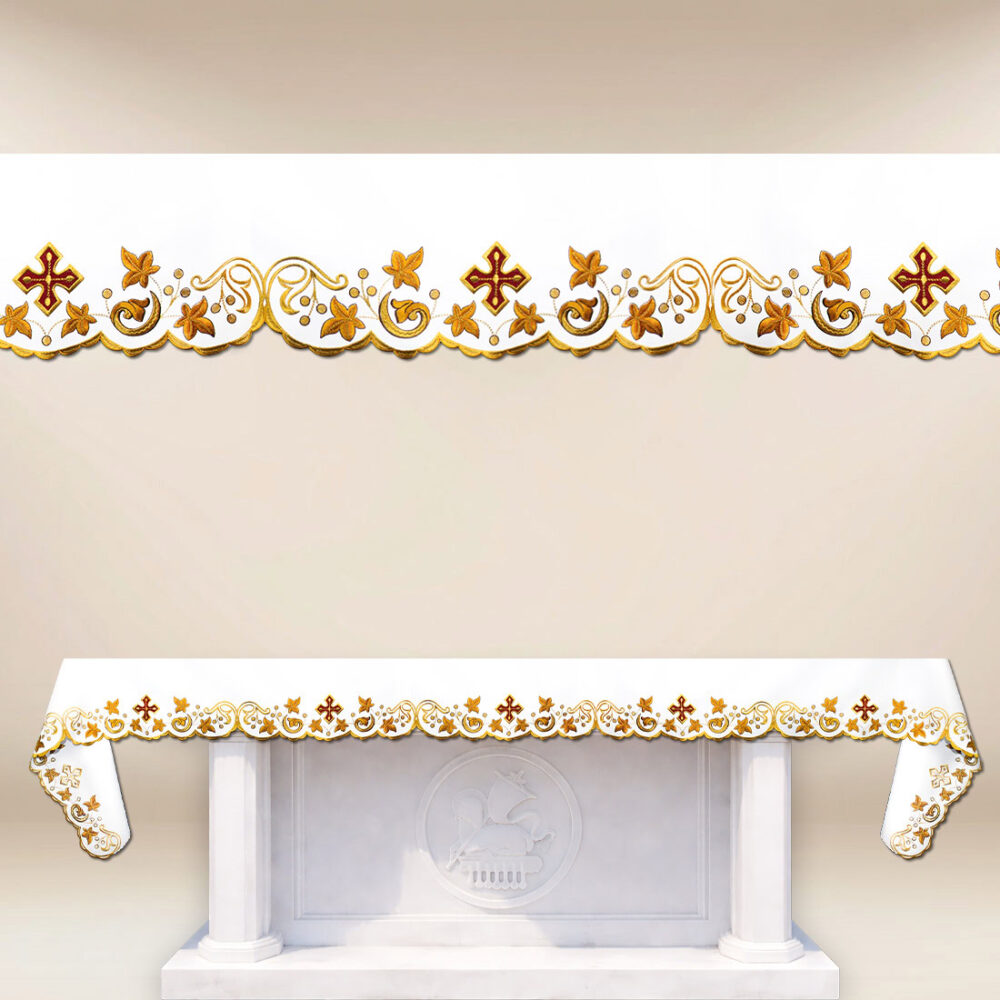 Mantel litúrgico bordado