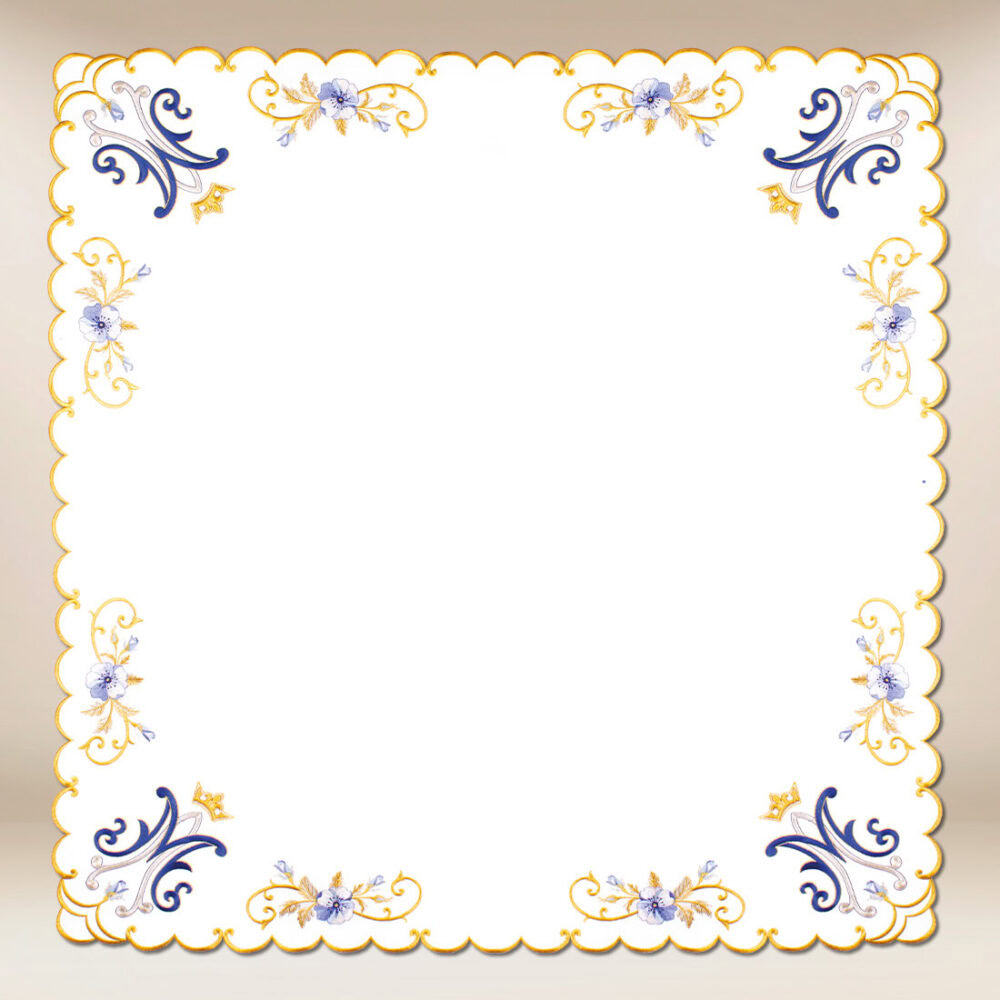 Cubierta de altar litúrgica Mariana 110cm×110cm