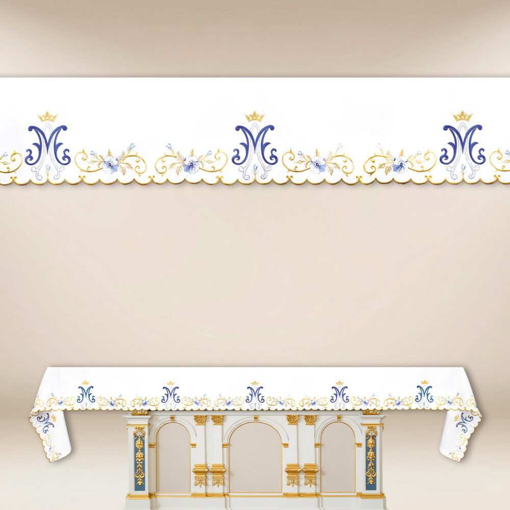 Mantel de altar Mariano