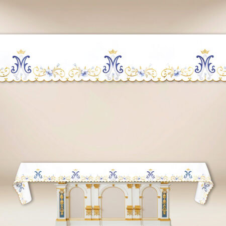 Mantel de altar Mariano
