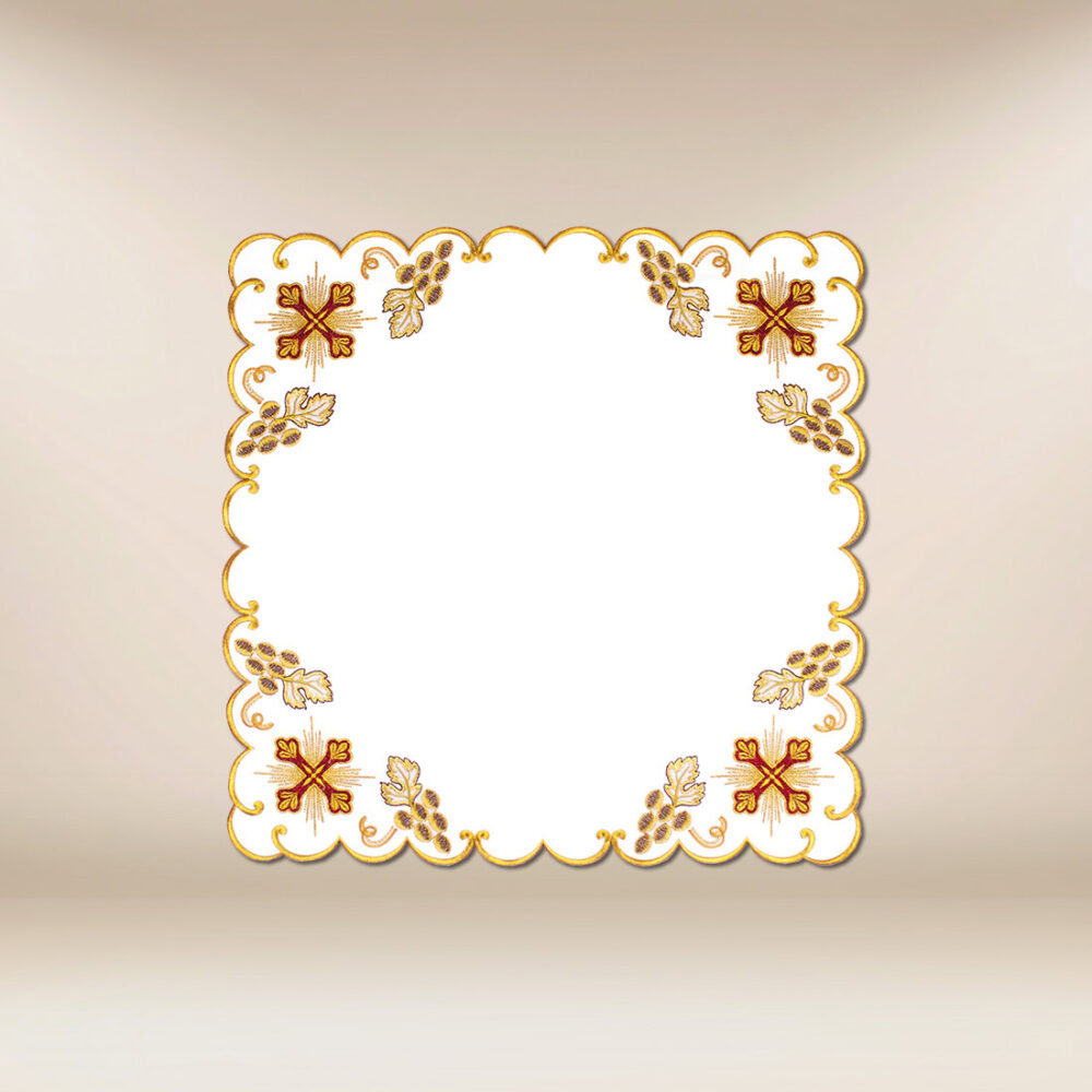 Cubierta bordada de altar 45x45