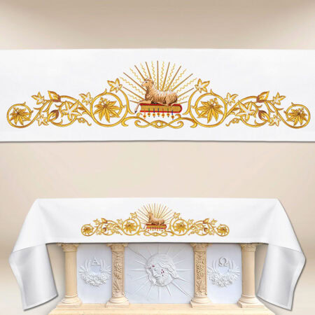 Mantel litúrgico con bordado frontal Baranek