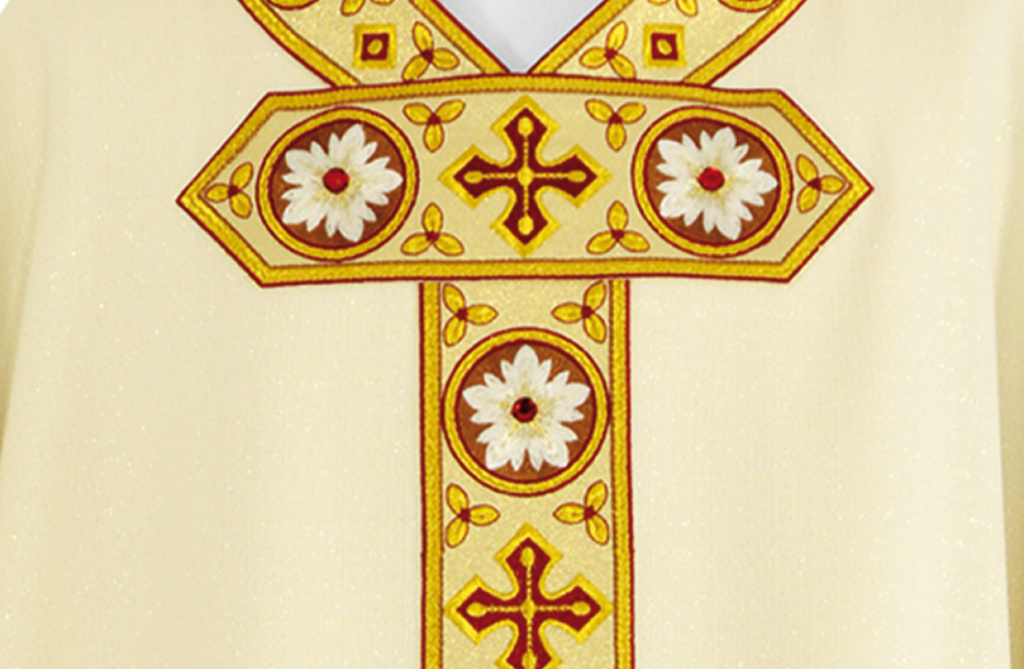 Colección Cordero de Dios de vestimentas litúrgicas