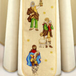 Casulla bordada para Navidad