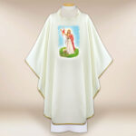 Casulla con imagen Jesús Resucitado