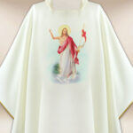 Casulla con imagen Jesús Resucitado