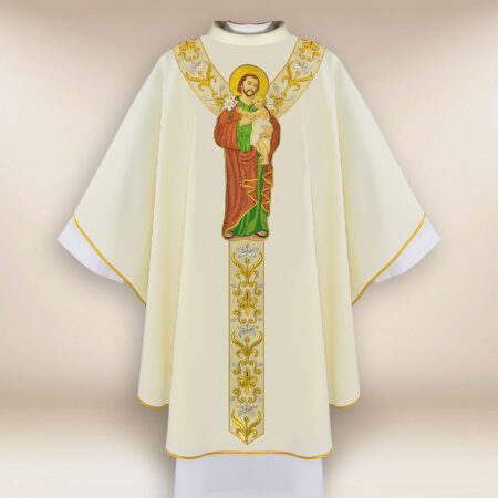 Casulla litúrgica San José