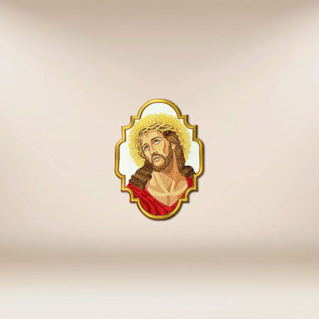 Aplicación bordada Jesús Cautivo