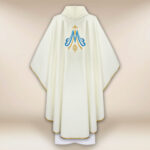 Casulla con imagen de Santa Teresa