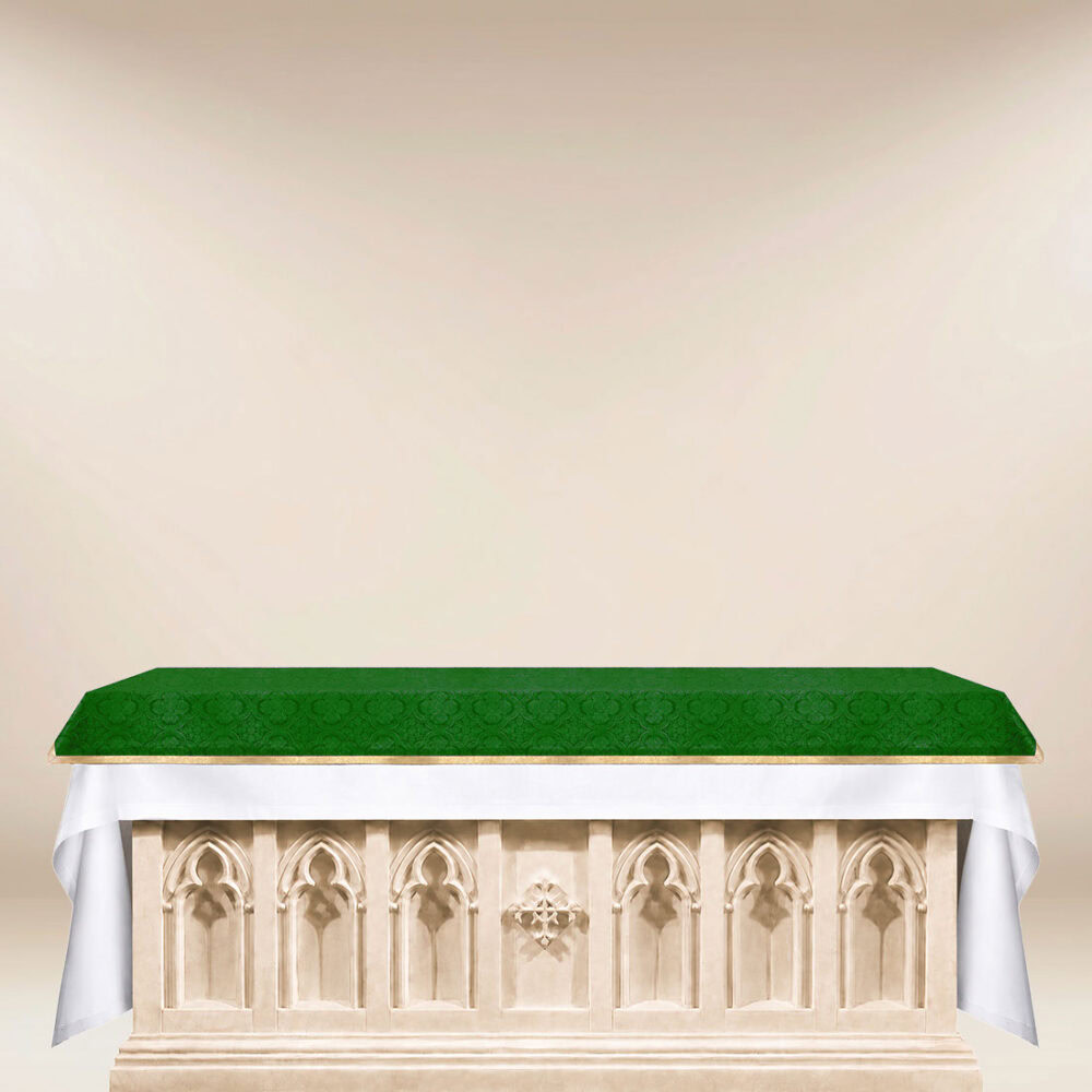 Cubierta de altar de jacquard