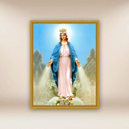 Imagen religiosa sobre tela Virgen María Inmaculada Concepción