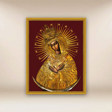 Imagen religiosa sobre tela Virgen María de Ostrobramska