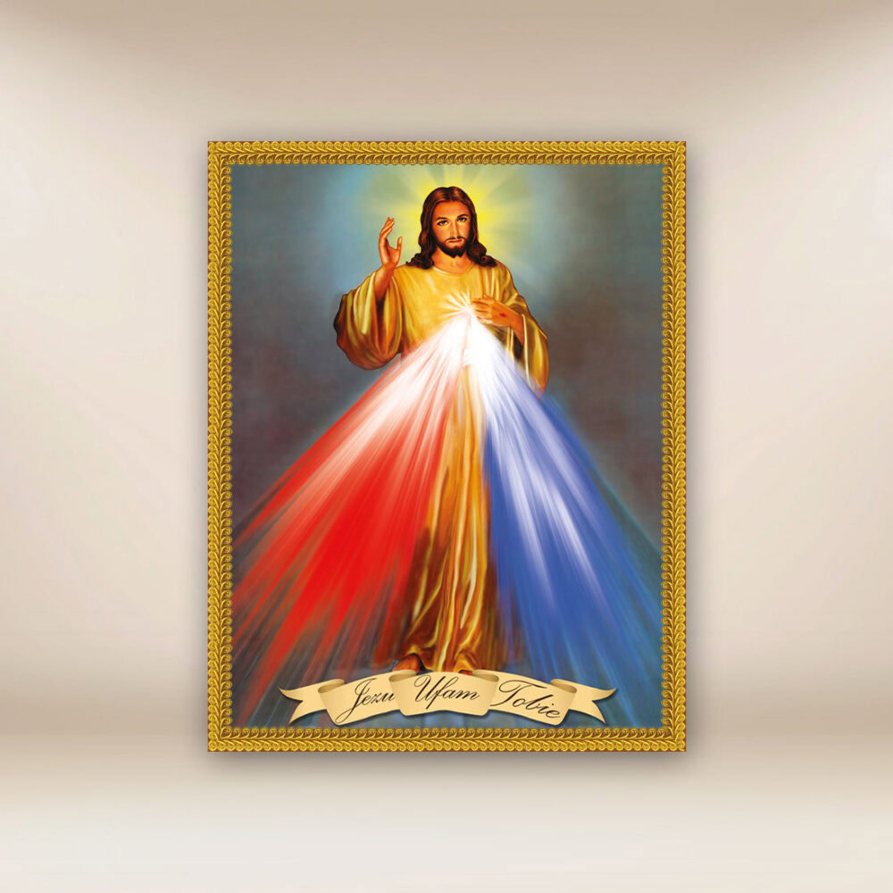 Imagen religiosa sobre tela Cristo Misericordioso