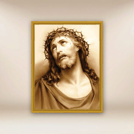 Imagen religiosa sobre tela Cristo Sufriente
