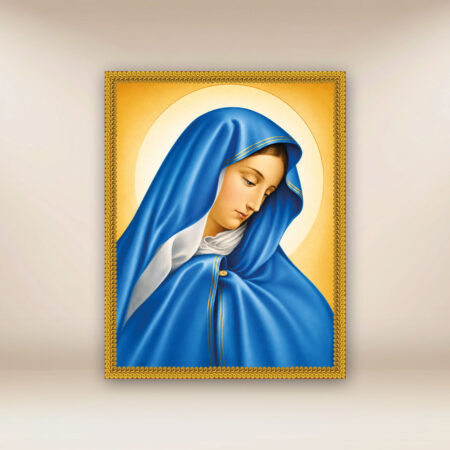 Imagen religiosa sobre tela Virgen María Dolorosa