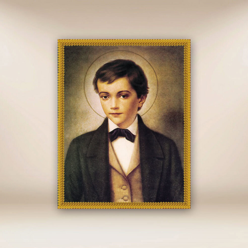 Obraz na tkaninie św. Dominik Savio