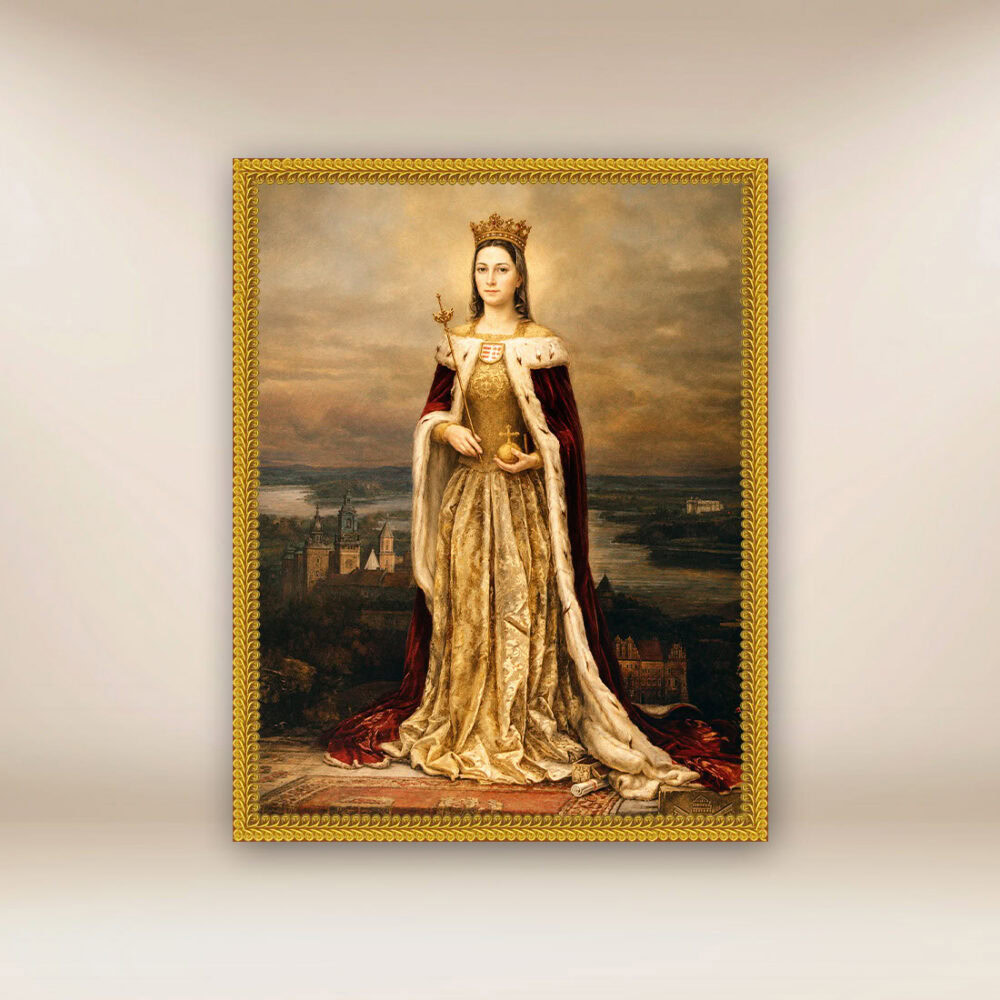 Obraz Na Tkaninie “Św. Jadwiga”