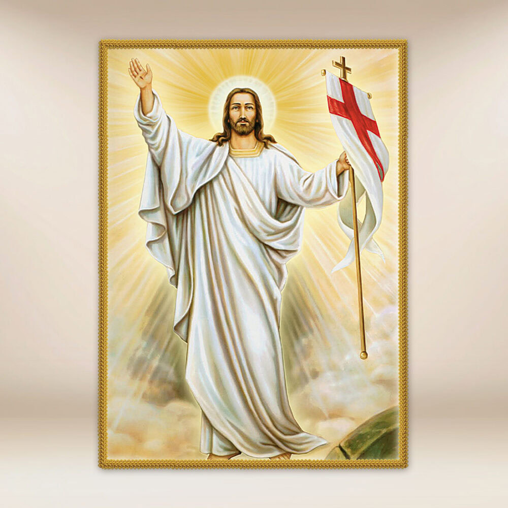 Decoración fotográfica Cristo Resucitado