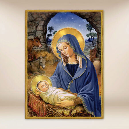 Decoración fotográfica grande Navidad del Señor