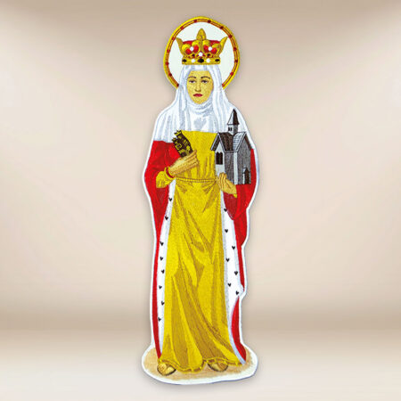 Aplicación bordada San Jadwiga