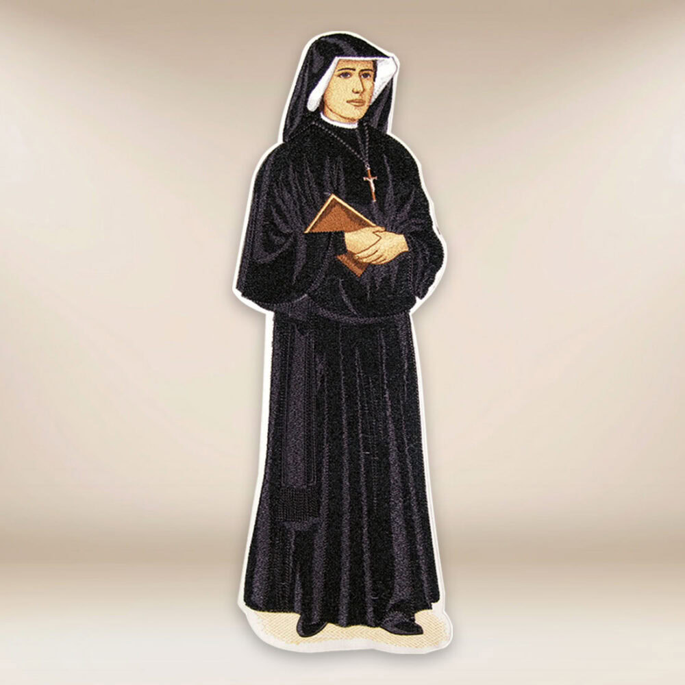 Aplicación bordada San Faustino