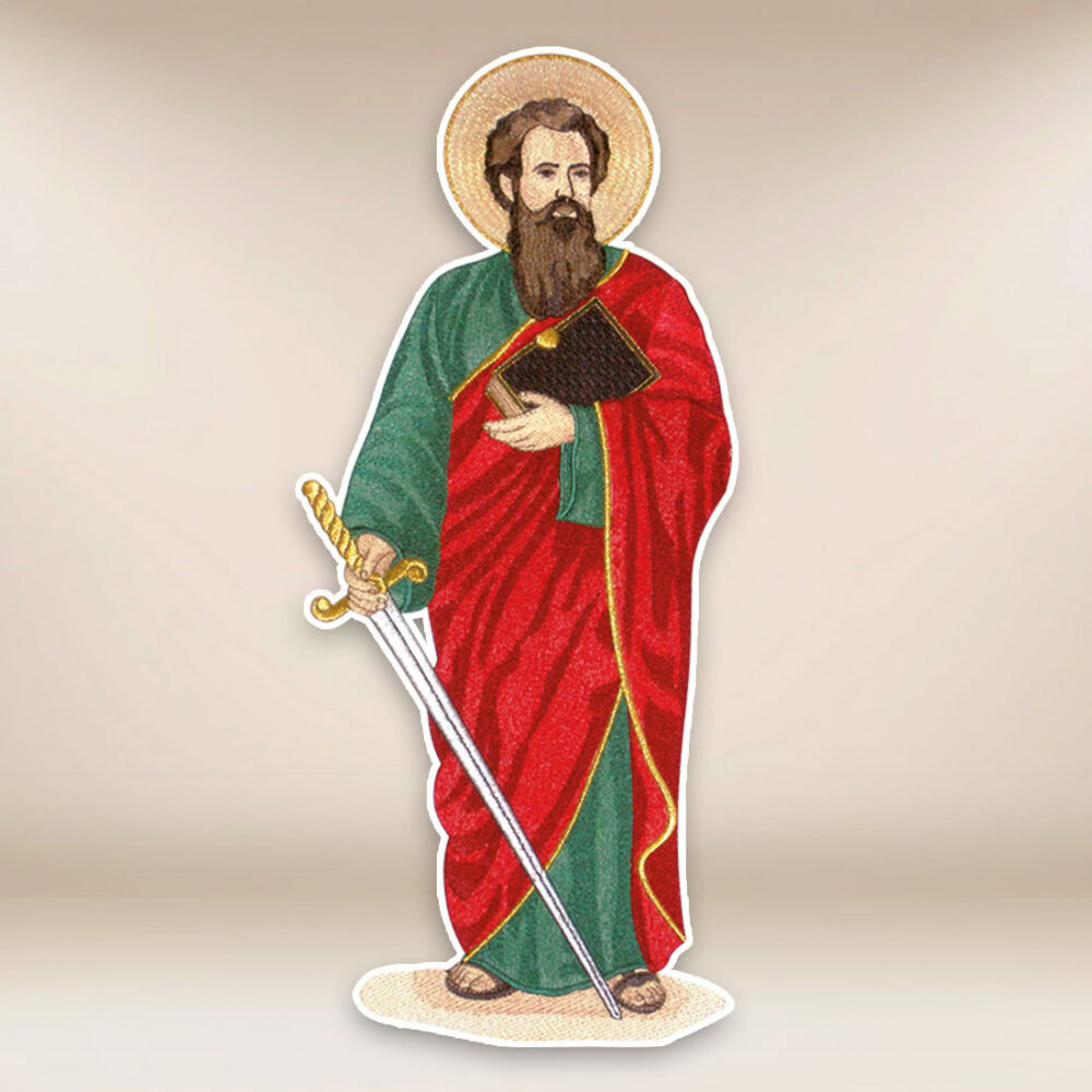 Aplicación bordada San Pablo