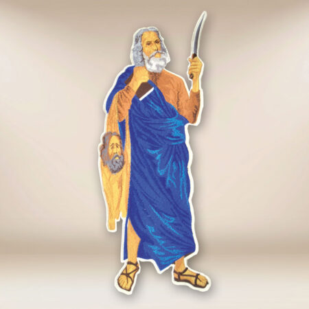 Aplicación bordada San Bartolomé