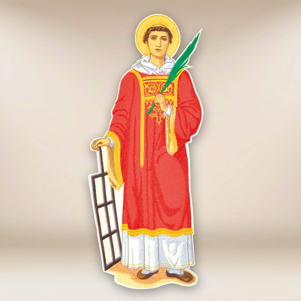 Aplicación bordada San Lorenzo