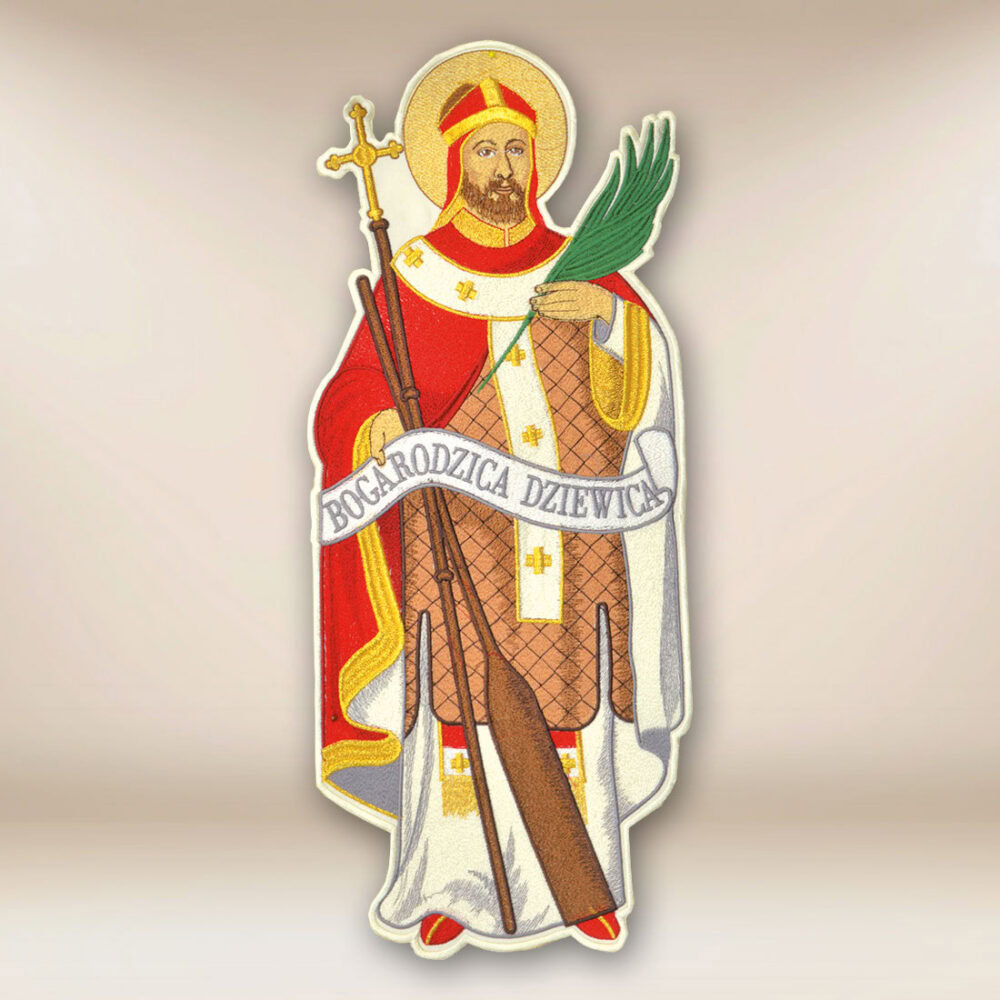 Aplicación bordada San Wojciech