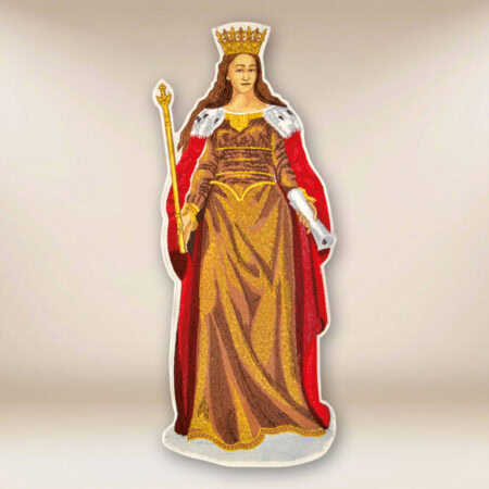 Aplicación bordada Santa Jadwiga